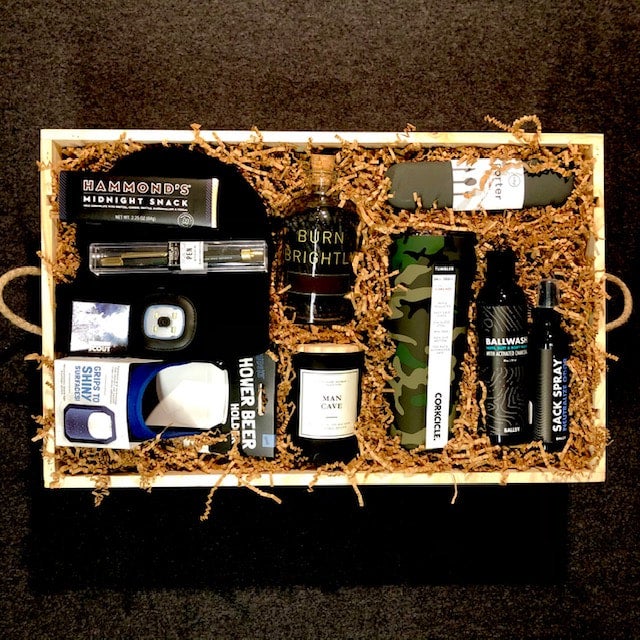 Man Cave Gift Box  gift by Kelli Gribbel